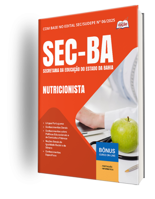 Apostila SEC-BA 2025 - Nutricionista