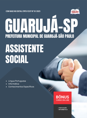 Apostila Prefeitura de Guarujá - SP em PDF - Assistente Social