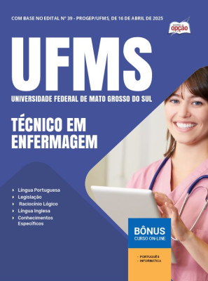 Apostila UFMS 2025 - Técnico em Enfermagem