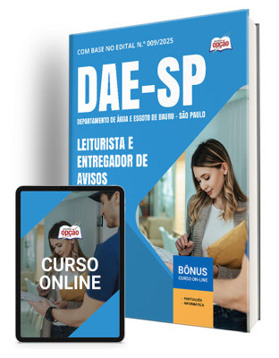 Apostila DAE Bauru 2025 - Leiturista e Entregador de Avisos