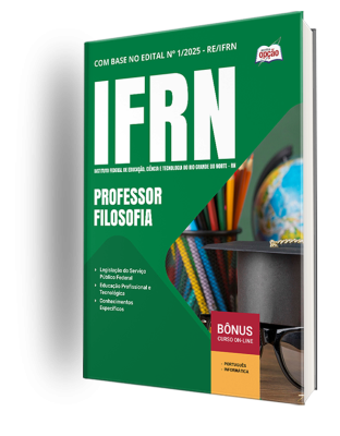 Apostila IFRN 2025 - Professor - Filosofia