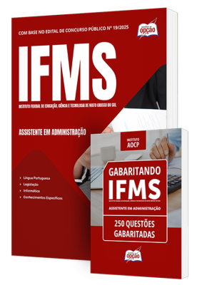Combo IFMS - Assistente em Administração