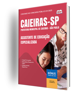 Apostila Prefeitura de Caieiras - SP 2025 - Assistente de Educação Especializada