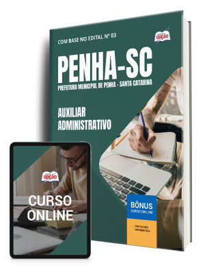 Apostila Prefeitura de Penha - SC 2025 - Auxiliar Administrativo