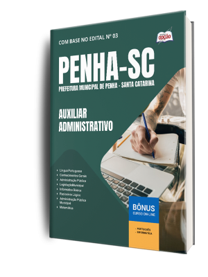 Apostila Prefeitura de Penha - SC 2025 - Auxiliar Administrativo