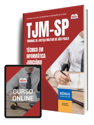Apostila TJM-SP 2025 - Técnico em Informática Judiciário