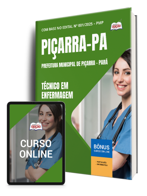 Apostila Prefeitura de Piçarra - PA 2025 - Técnico em Enfermagem