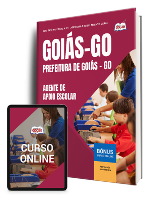 Apostila Prefeitura de Goiás - GO 2025 - Agente de Apoio Escolar