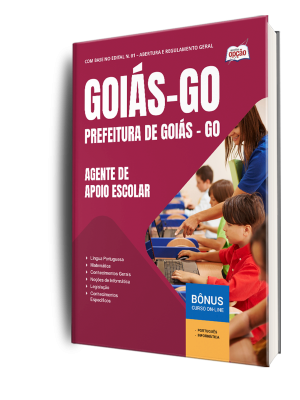 Apostila Prefeitura de Goiás - GO 2025 - Agente de Apoio Escolar