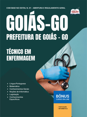 Apostila Prefeitura de Goiás - GO 2025 - Técnico em Enfermagem