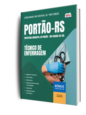 Apostila Prefeitura de Portão - RS 2025 - Técnico de Enfermagem