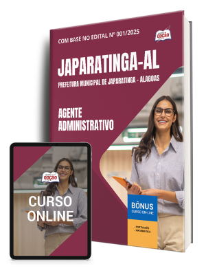 Apostila Prefeitura de Japaratinga - AL 2025 - Agente Administrativo