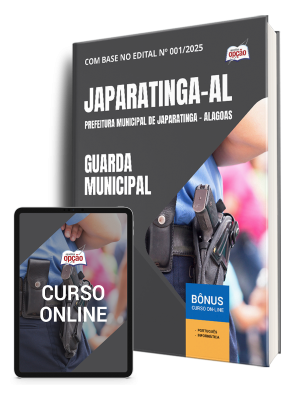 Apostila Prefeitura de Japaratinga - AL 2025 - Guarda Municipal