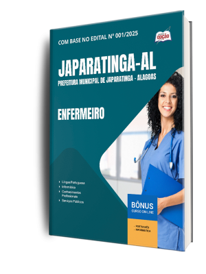 Apostila Prefeitura de Japaratinga - AL 2025 - Enfermeiro