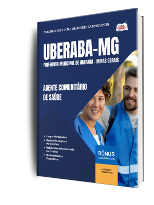 Apostila Prefeitura de Uberaba - MG 2025 - Agente Comunitário de Saúde