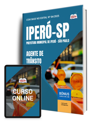 Apostila Prefeitura de Iperó - SP 2025 - Agente de Trânsito