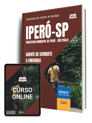 Apostila Prefeitura de Iperó - SP 2025 - Agente de Combate a Endemias