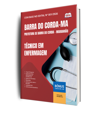 Apostila Prefeitura de Barra do Corda - MA 2025 - Técnico em Enfermagem