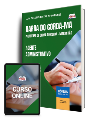 Apostila Prefeitura de Barra do Corda - MA 2025 - Agente Administrativo