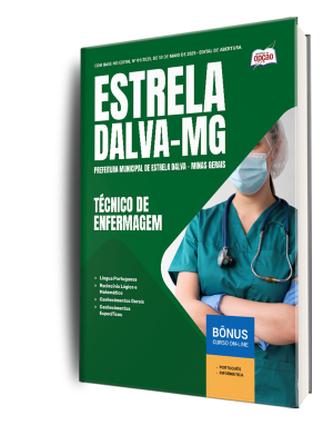 Apostila Prefeitura de Estrela Dalva - MG 2025 - Técnico de Enfermagem