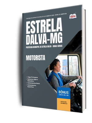 Apostila Prefeitura de Estrela Dalva - MG 2025 - Motorista
