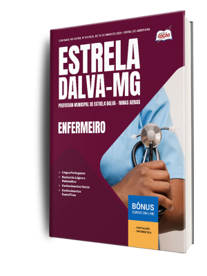 Apostila Prefeitura de Estrela Dalva - MG 2025 - Enfermeiro