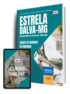 Apostila Prefeitura de Estrela Dalva - MG 2025 - Agente de Combate às Endemias