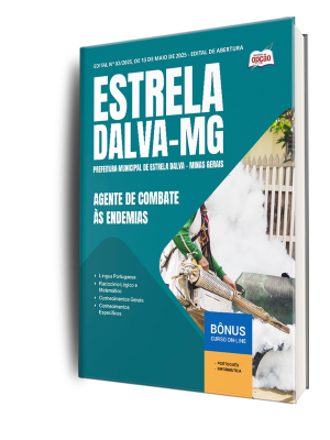 Apostila Prefeitura de Estrela Dalva - MG 2025 - Agente de Combate às Endemias