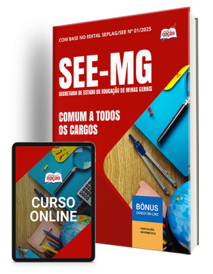 Apostila SEE-MG 2025 - Comum a Todos os Cargos