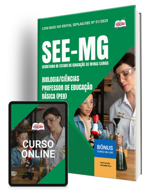 Apostila SEE-MG 2025 - Biologia/Ciências - Professor de Educação Básica (PEB)
