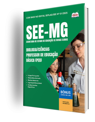 Apostila SEE-MG 2025 - Biologia/Ciências - Professor de Educação Básica (PEB)