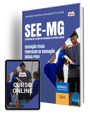 Apostila SEE-MG 2025 - Educação Física - Professor de Educação Básica (PEB)