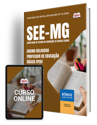 Apostila SEE-MG 2025 - Ensino Religioso - Professor de Educação Básica (PEB)