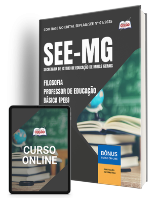 Apostila SEE-MG 2025 - Filosofia - Professor de Educação Básica (PEB)