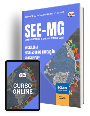 Apostila SEE-MG 2025 - Sociologia - Professor de Educação Básica (PEB)