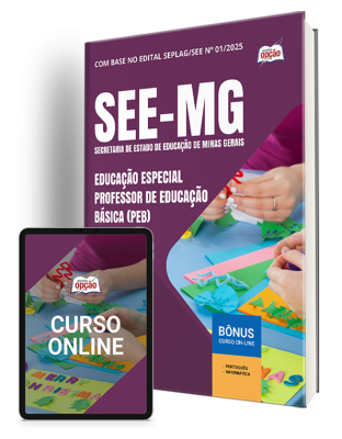 Apostila SEE-MG 2025 - Educação Especial - Professor de Educação Básica (PEB)