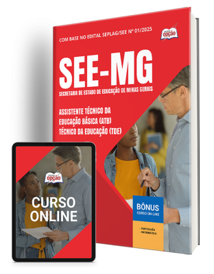 Apostila SEE-MG em PDF - Assistente Técnico da Educação Básica (ATB) / Técnico da Educação (TDE)