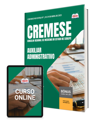 Apostila CREMESE 2025 - Auxiliar Administrativo