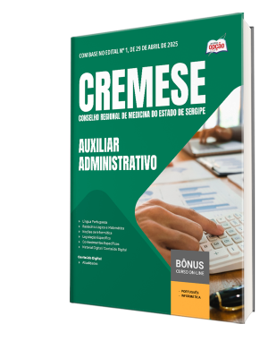 Apostila CREMESE 2025 - Auxiliar Administrativo