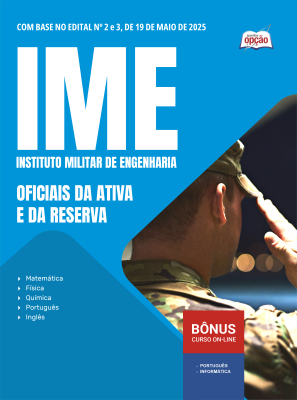 Apostila IME 2025 - Oficiais da Ativa e da Reserva