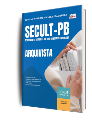 Apostila SECULT-PB 2025 - Arquivista