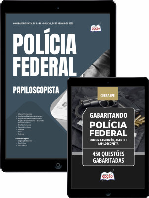 Combo Polícia Federal (PF) - Papiloscopista Policial Federal
