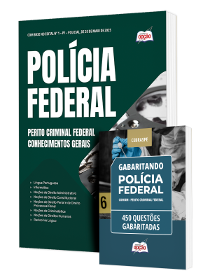Combo Polícia Federal (PF) - Perito Criminal Federal - Conhecimentos Gerais