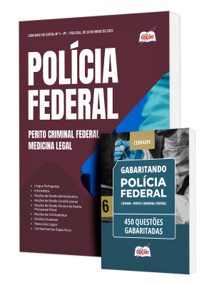 Combo Polícia Federal (PF) - Perito Criminal Federal - Medicina Legal
