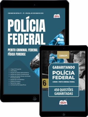 Combo Polícia Federal (PF) - Perito Criminal Federal - Física Forense