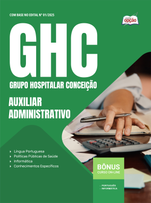Apostila GHC em PDF - Auxiliar Administrativo 2025
