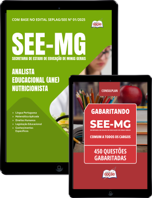 Combo SEE-MG - Analista Educacional (ANE) - Nutricionista