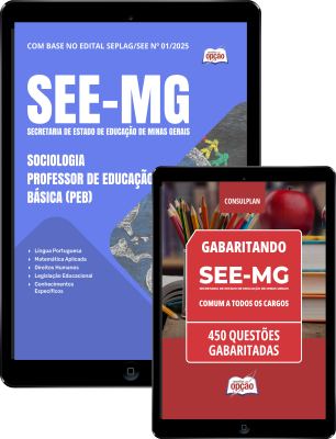 Combo SEE-MG - Sociologia - Professor de Educação Básica (PEB)