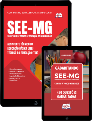 Combo SEE-MG - Assistente Técnico da Educação Básica (ATB) / Técnico da Educação (TDE)