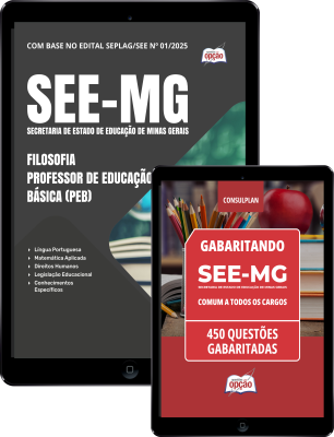 Combo SEE-MG - Filosofia - Professor de Educação Básica (PEB)